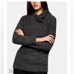 BCBGeneration Asymmetrical Cowl Neck Sweater